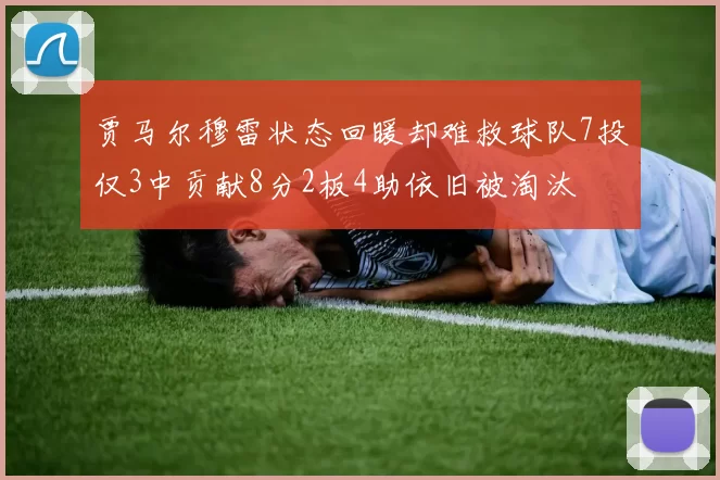 贾马尔穆雷状态回暖却难救球队7投仅3中贡献8分2板4助依旧被淘汰